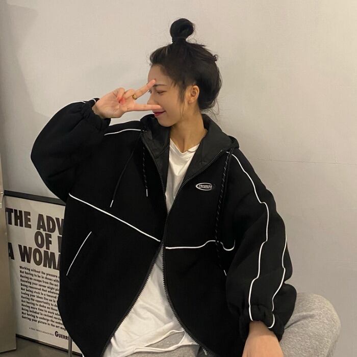 ウィンタールーズフードトップス コットン 冬物 1号婦人31565676380