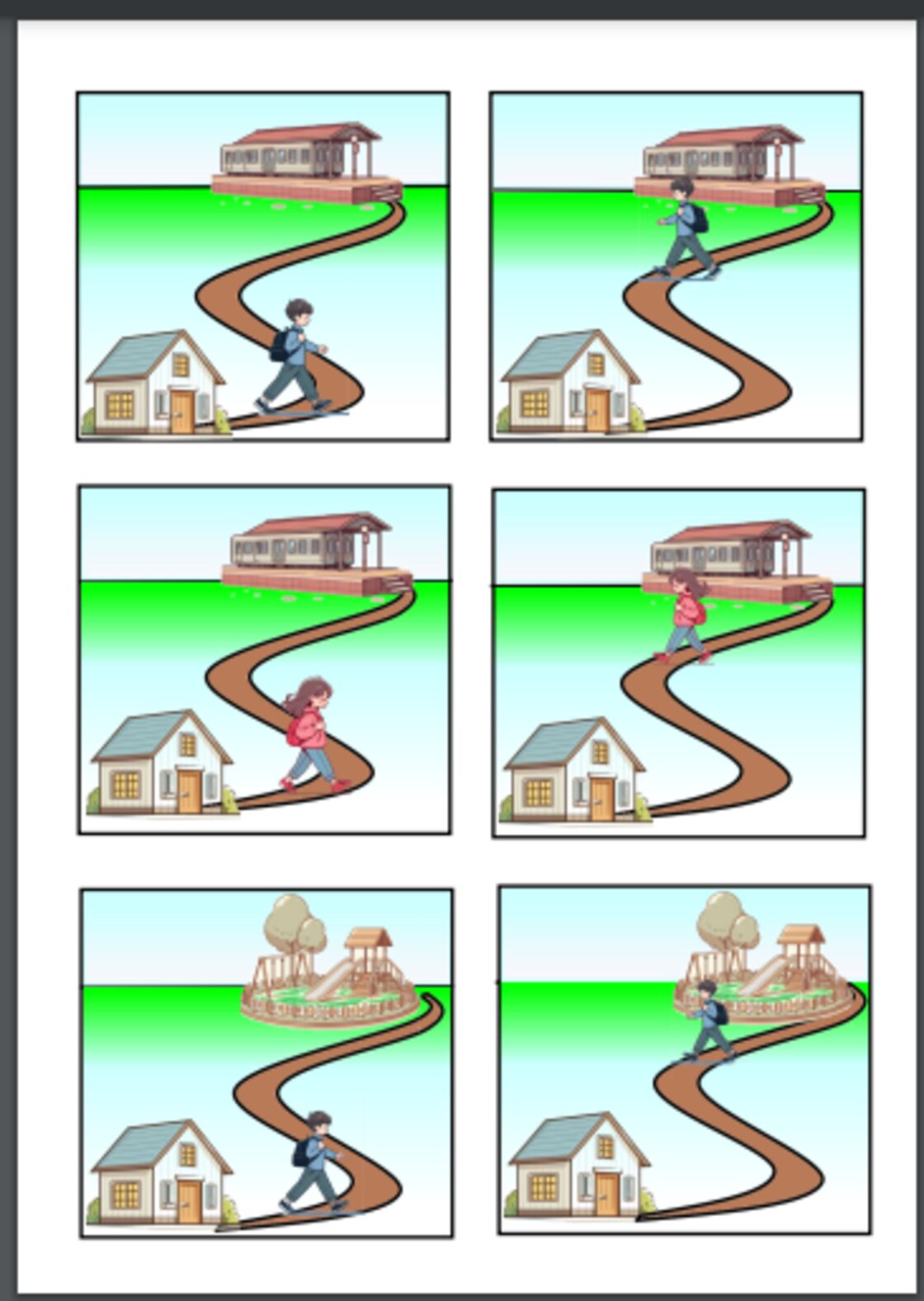 言語訓練 教材 絵カード72枚 【可逆文】＊＊文字カード有り＊＊ カラー