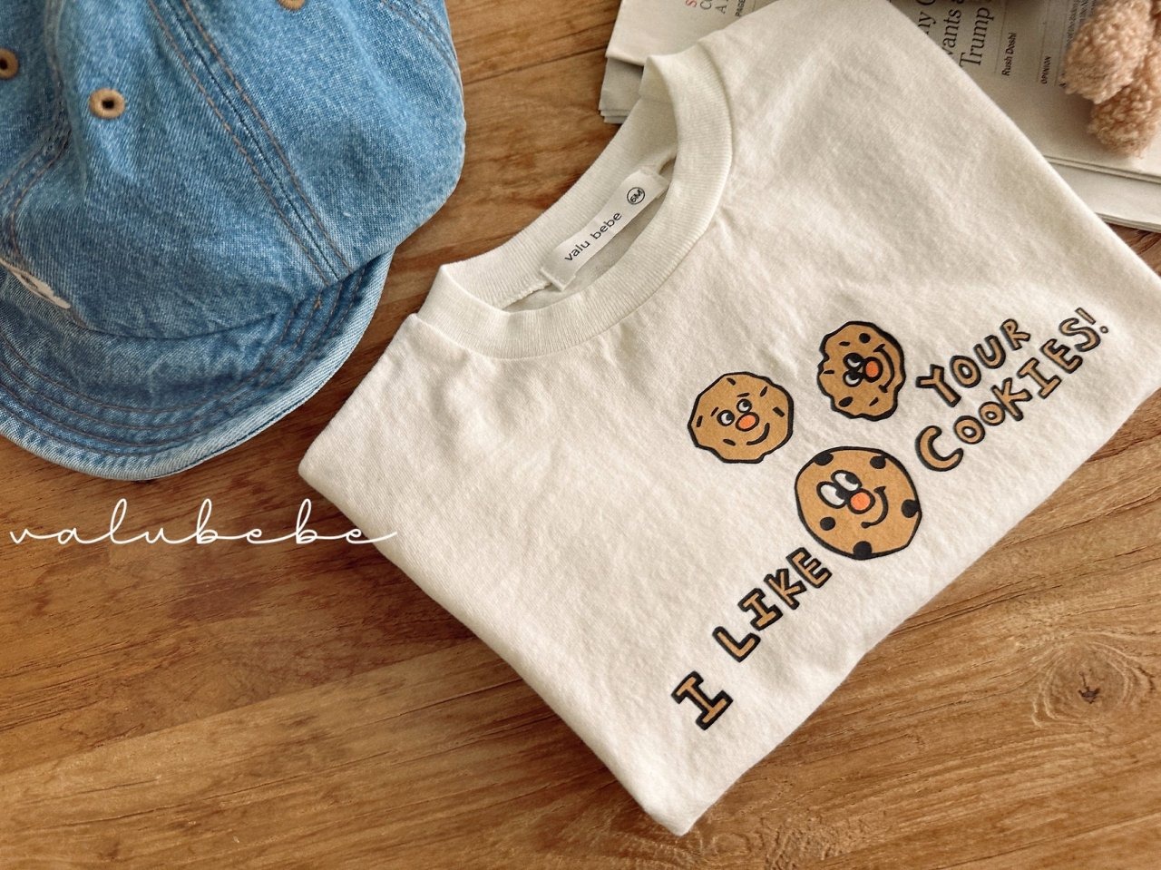 [valubebe] Cookie Single Tee / [벨루베베] 쿠키싱글티