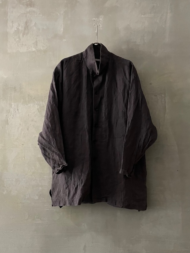 T/f Linen Coverall Blouson 2017 (021) - matured berry【 customer's used 7/21まで 】
