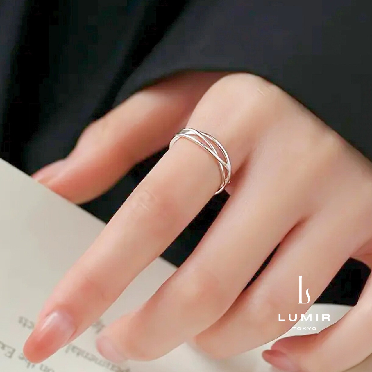 レイヤードウェーブリング