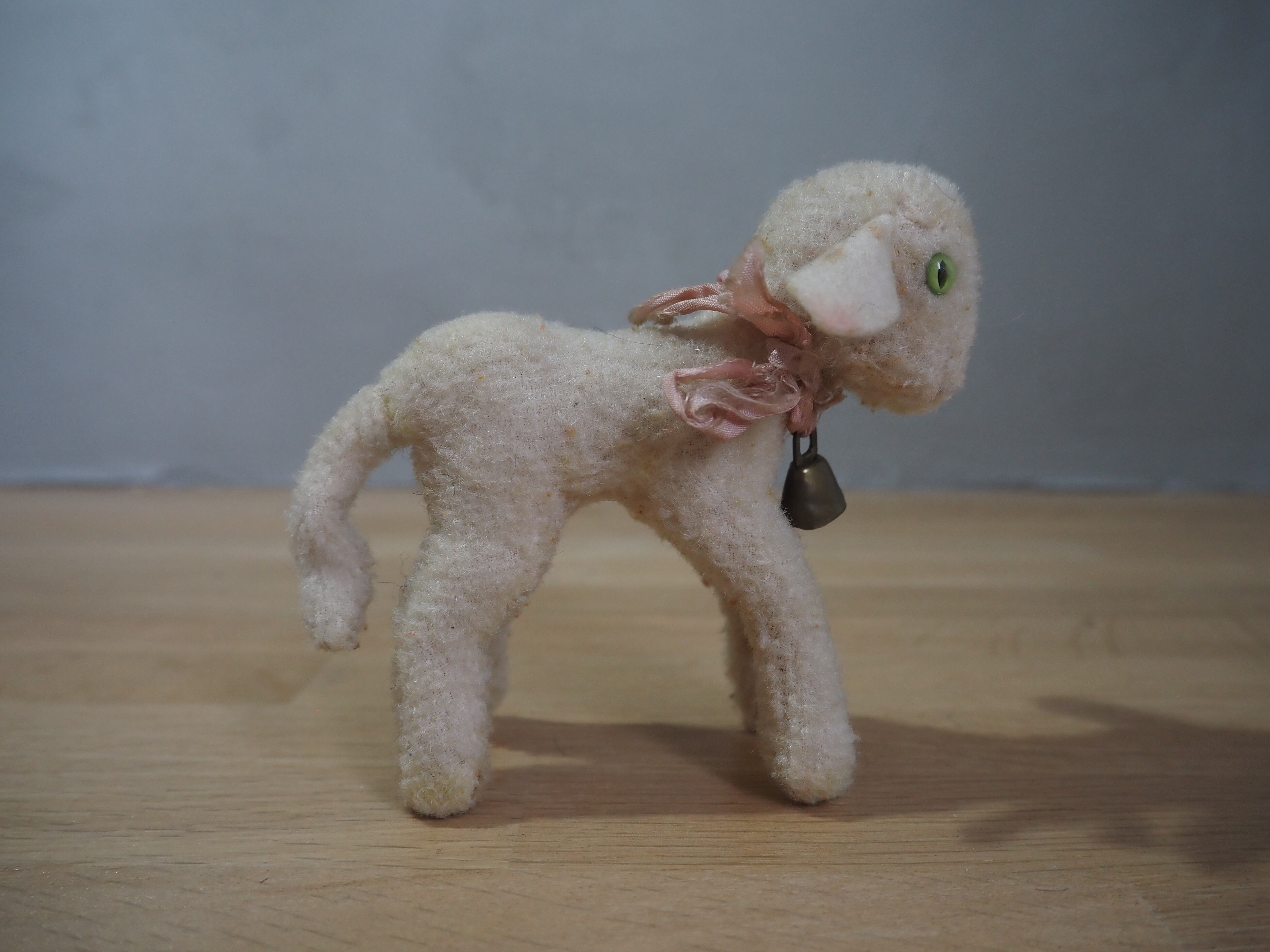 オールド シュタイフ ヒツジ Steiff Lamby 10cm | ヒガシマチマーケット