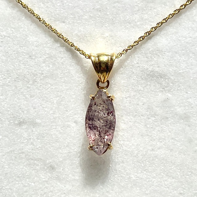 【超美石】スーパーセブン　ペンダント（チェーンつき）　1226