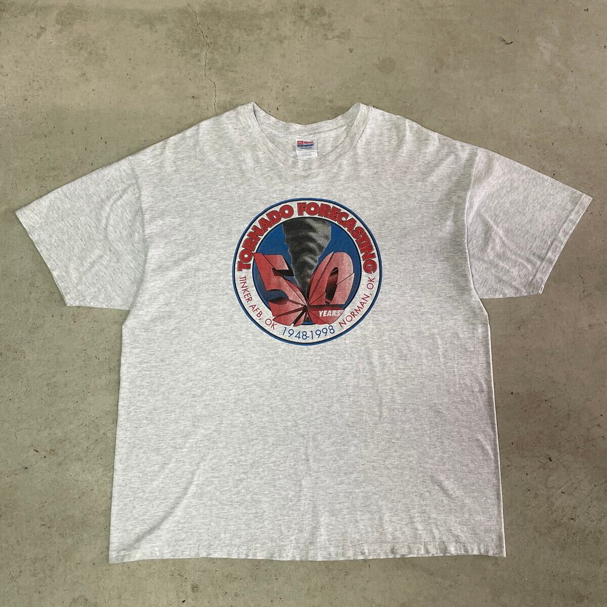 2XL着丈【アメリカ❗️】90s USA製　プリントロゴ半袖Tシャツ2XLビッグサイズ