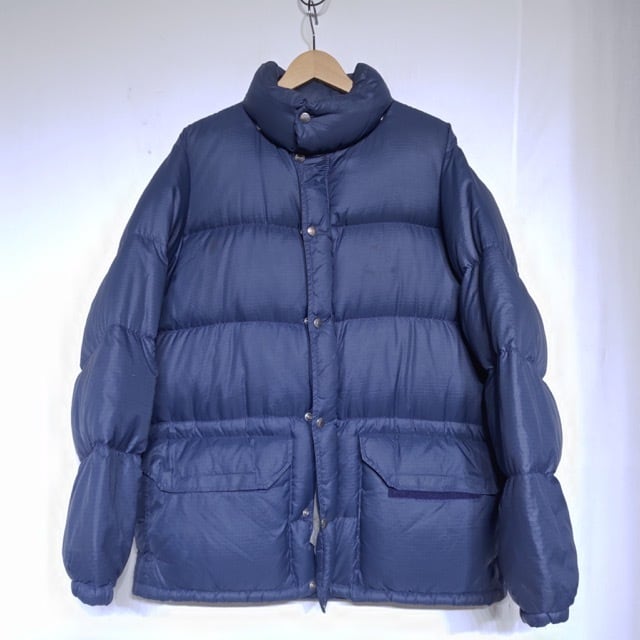1970-80s The North Face Down Jacket Talon Navy / 茶タグ ノース