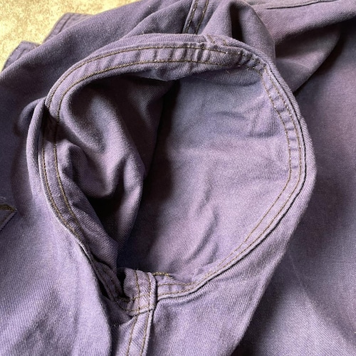 60-70s フランス軍 刺繍タグ コットンツイル フレンチワークジャケット 詳細写真4