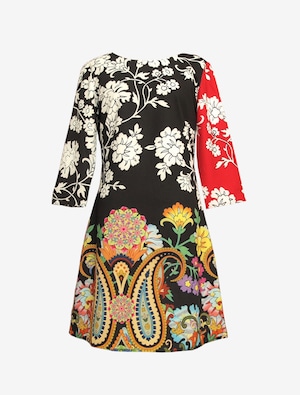 DESIGUAL COLORFUL DRESS