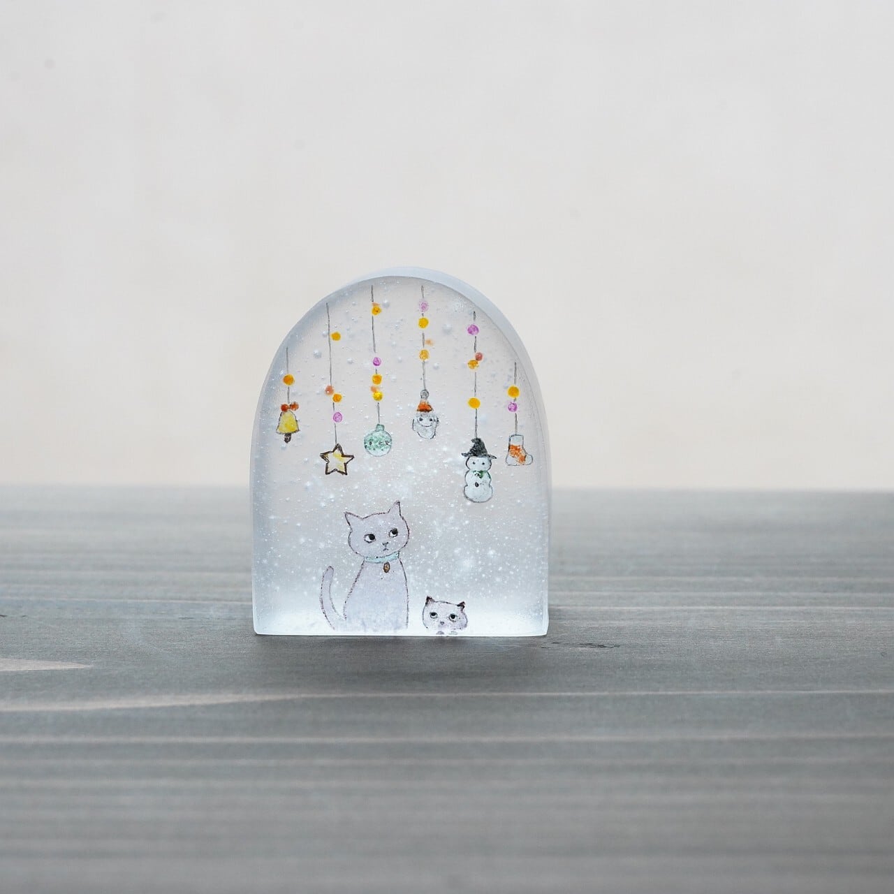 【松本みどり】ペーパーウエイト クリスマス飾り