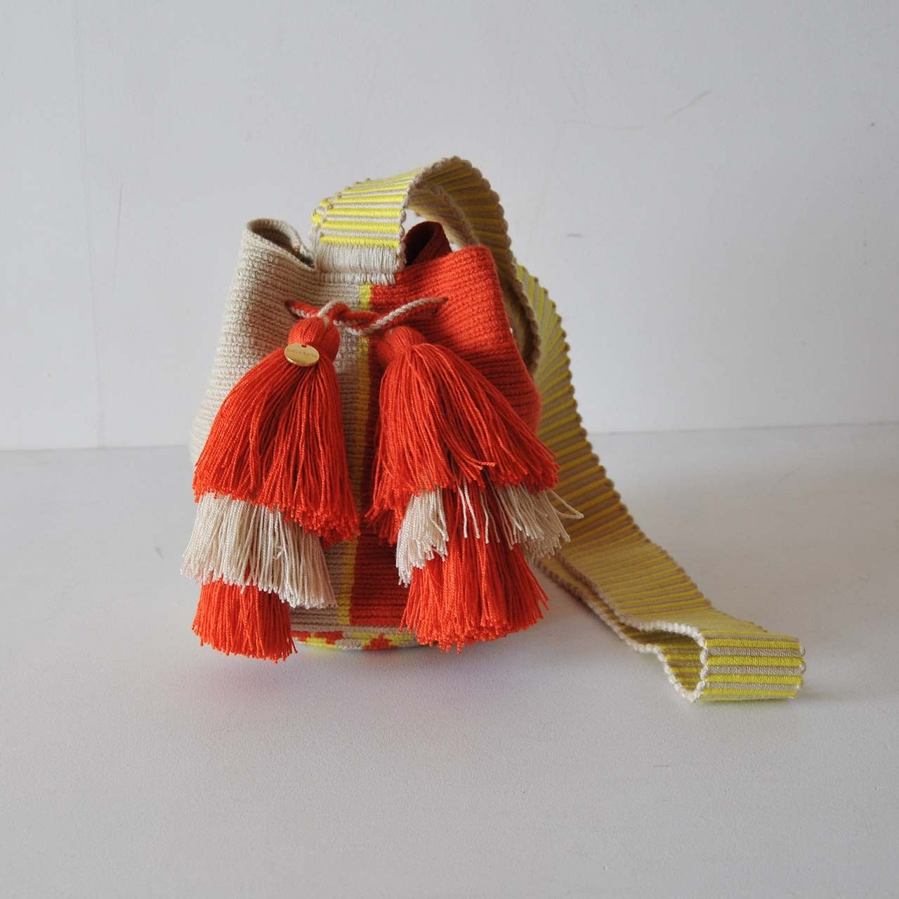 CHILA BAGS（Lulada Bag Small Cream × Orange） | MIGO LABO