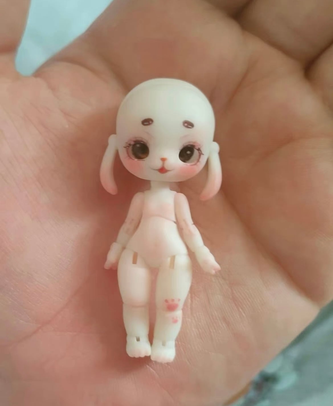 ヘッドあり！ノーメイク！ 5cm BJD 球体関節人形 本体 DOLL ボディ