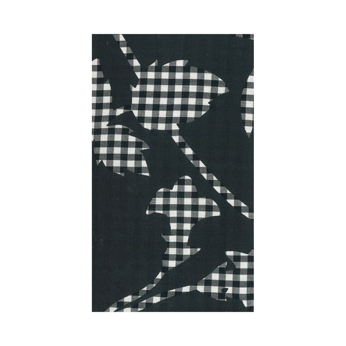 2027 DIARY　ミントデザインズ flower check /ブラック