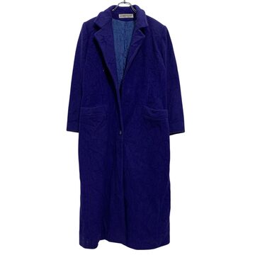 70s Vintage Wacoal ワコール ロングガウンコート 水色 レトロ 昨年即 
