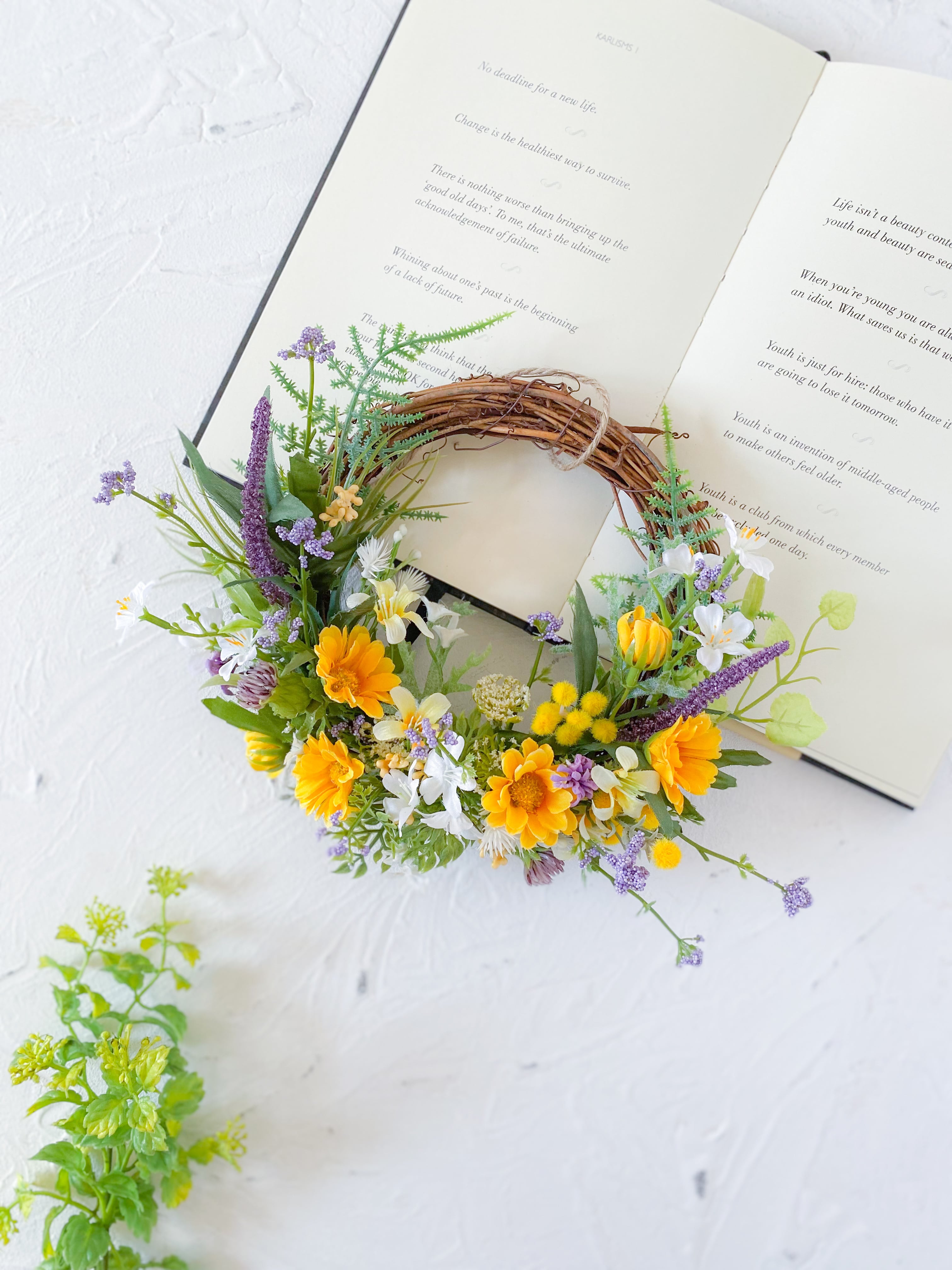 10.秋色紫陽花ハーフリース