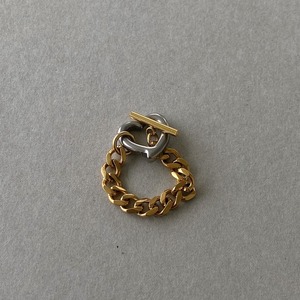 Mode Heart Chain Ring（Combination Color）