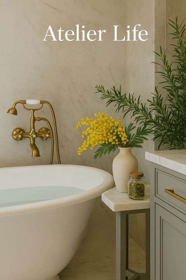 Atelier Life/Fragrance Wax Bar&Bath salts Set