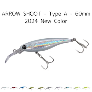 【2024 NEW COLOR】 ARROW SHOOT - Type A - 60mm