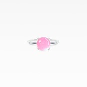 リング アジサイ石 Round0606 Silver