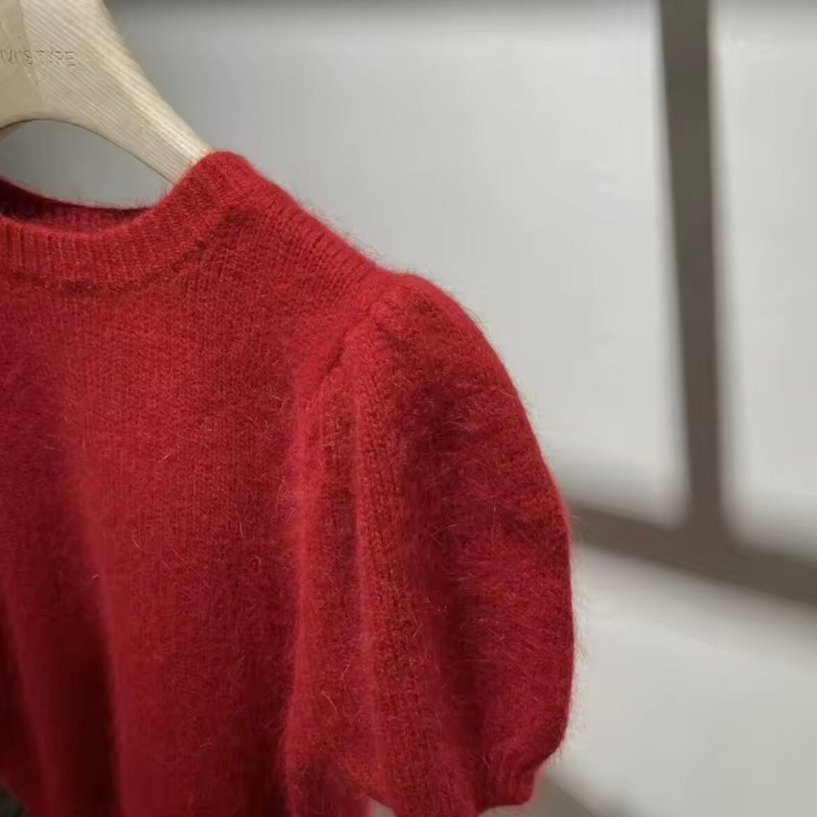 arm warmer knit tops