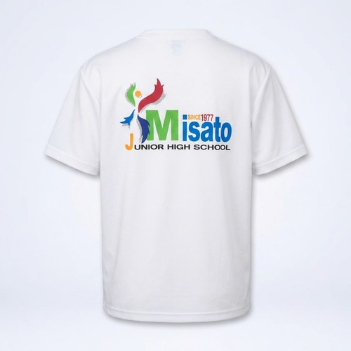 美里中学校　美里Tシャツ　白