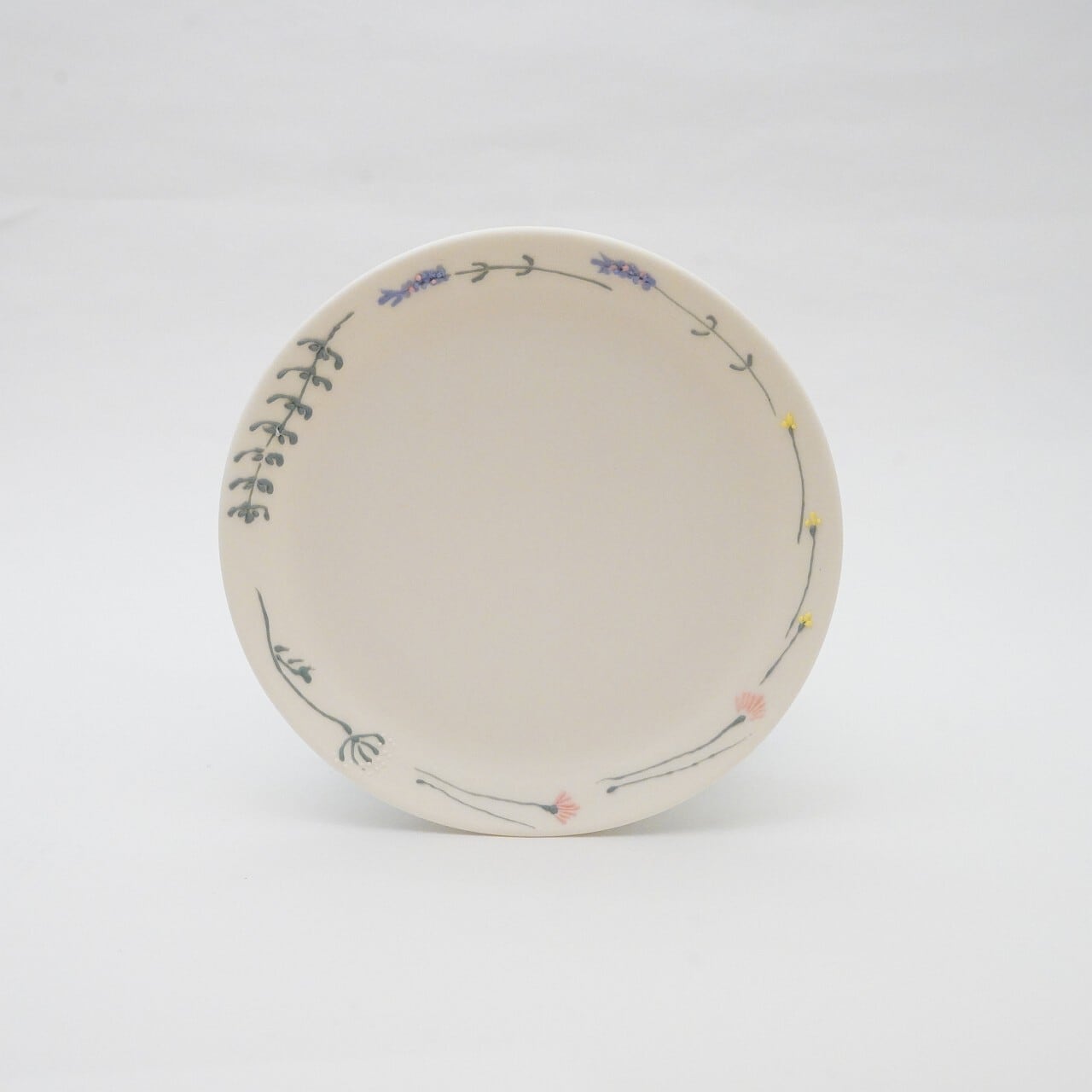 【谷本あゆみ】お花のお皿 小 7-E
