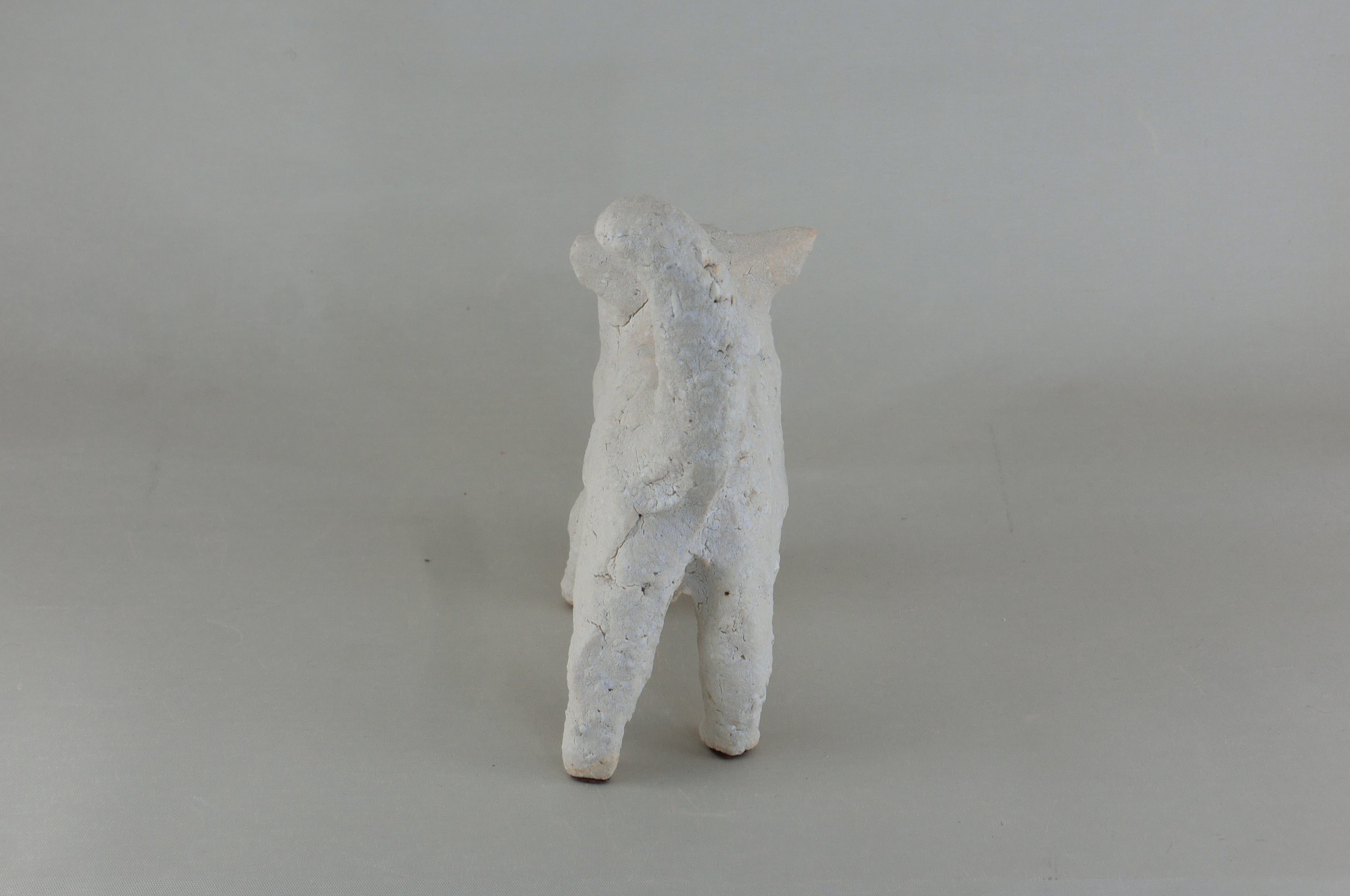 幸生窯　前川幸市作　猫（立ち）