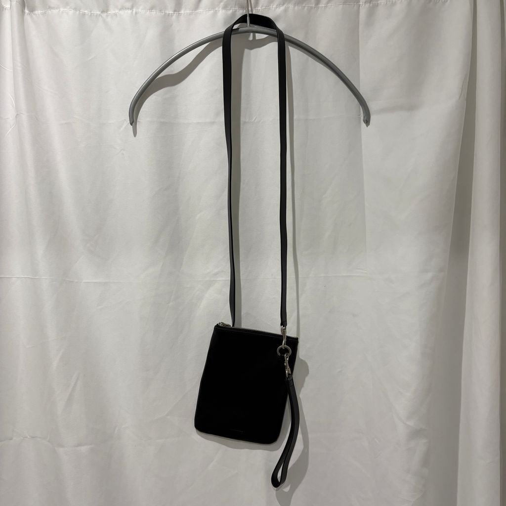 JIL SANDER ジルサンダー LINK POUCH ポーチ ブラック【中目黒B09