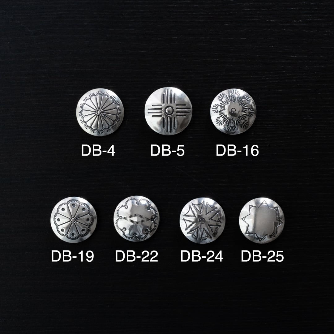 シルバー925 コンチョ 21mm DB | ケイシイズ 【公式】－ オンライン