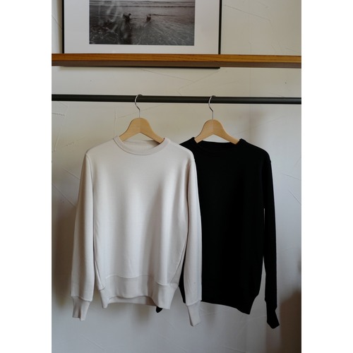 ゴーシュ │ スーパー120's裏毛クルーネックスウェット（ウォッシャブルウール）2colors