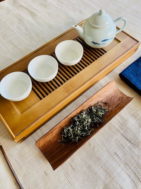 竹製 茶盤（正方形 コンパクト） | 茶海堂 Chakaido