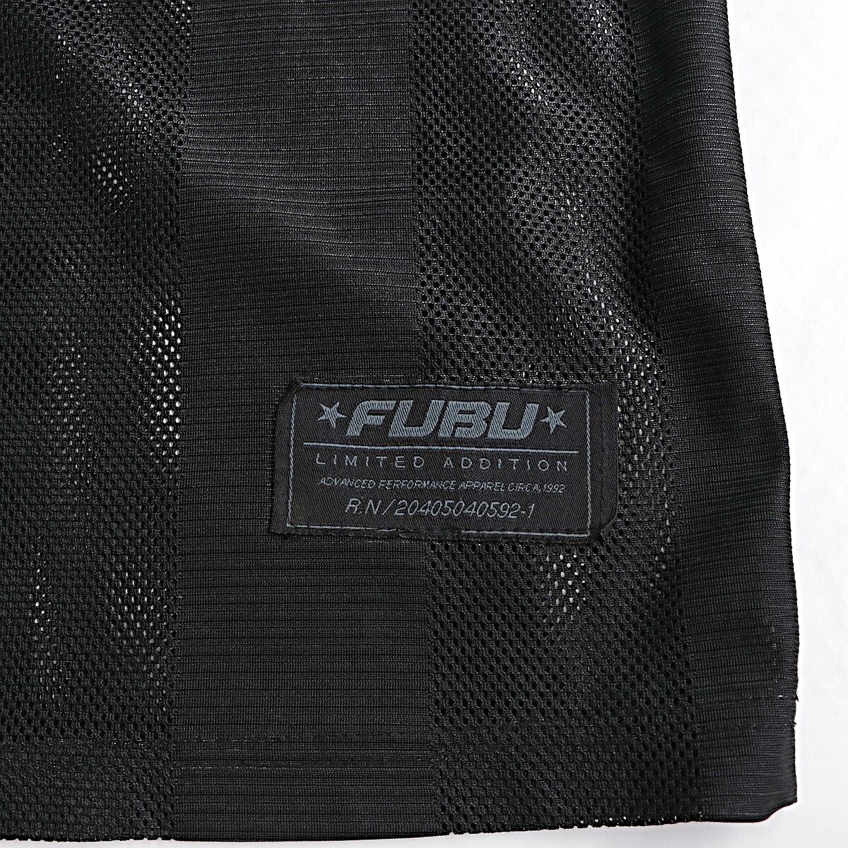 90s FUBU ”Mesh ＆ Jersey” フットボール ゲーム シャツ 古着 used