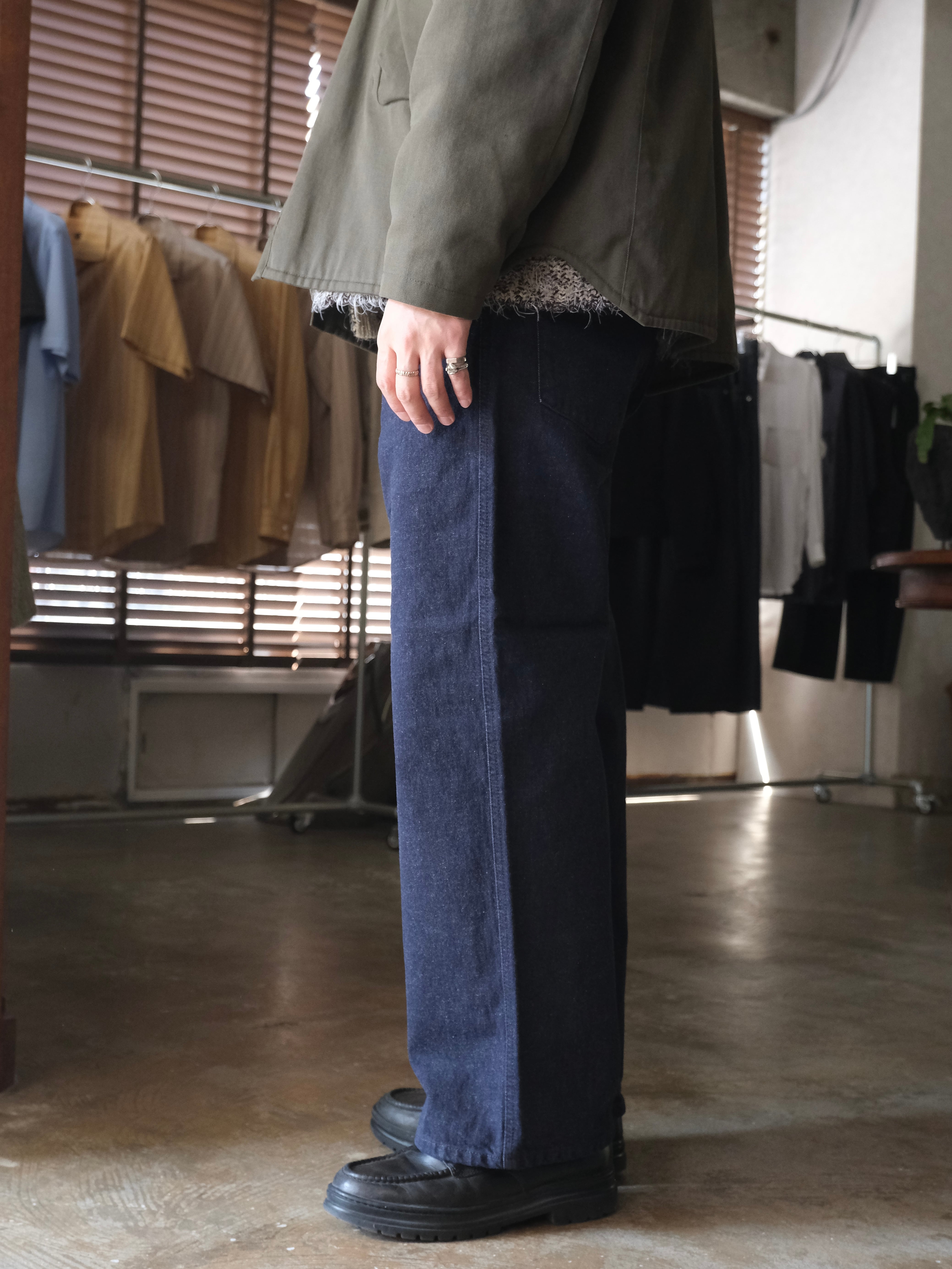 ENCOMING】 PAINTERS DENIM TROUSER | THE OUR