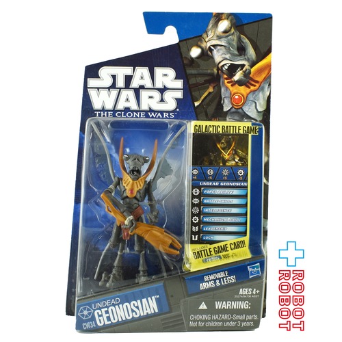スター・ウォーズ CW2010 CW34 アンデッド・ジオノージアン クローン・ウォーズ 3.75インチ アクションフィギュア US版 未開封