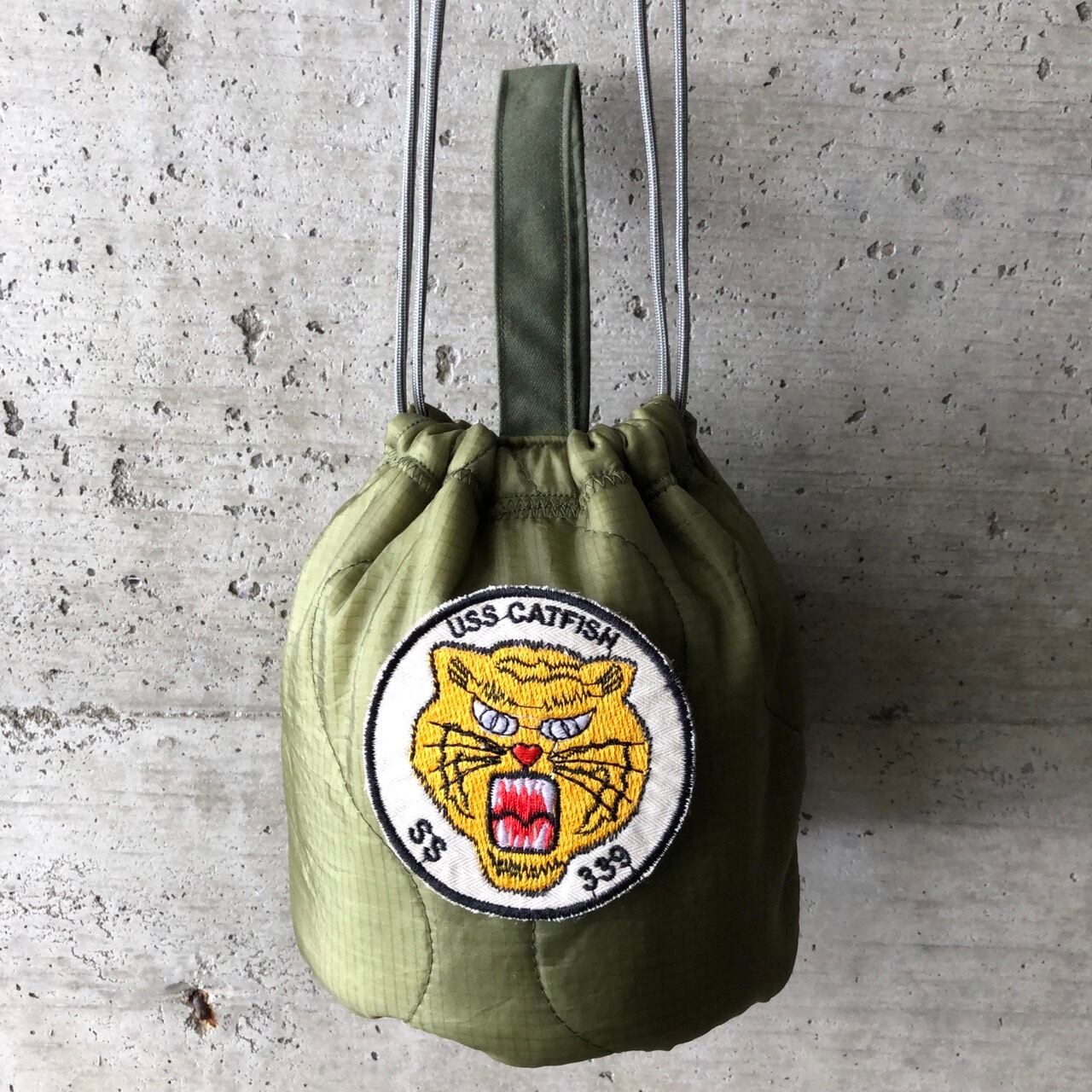 HB1088】 ショルダー ミリタリー USA ライナーリメイク ペイシェント