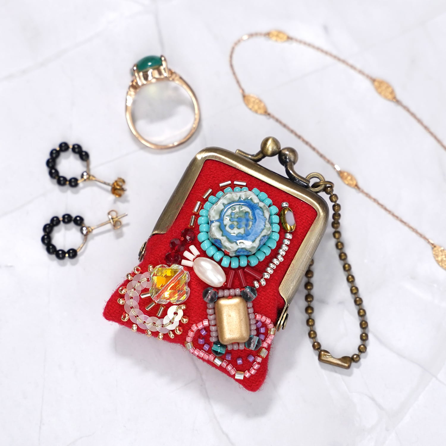 1970年大阪万博ミラー付きゴールドメダル型チャームネックレス | Pay ID