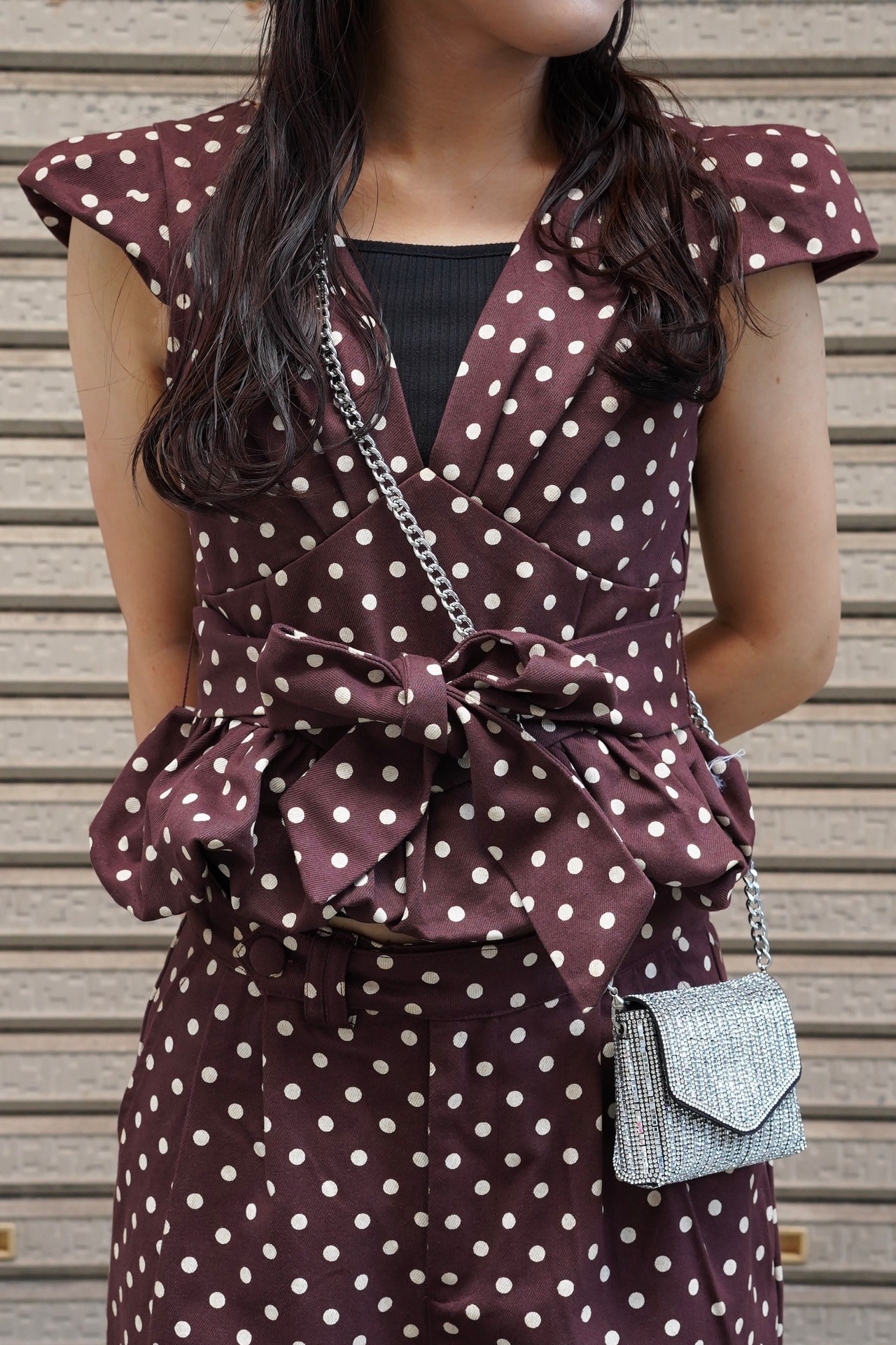 ARLES POLKA DOT TOPS
