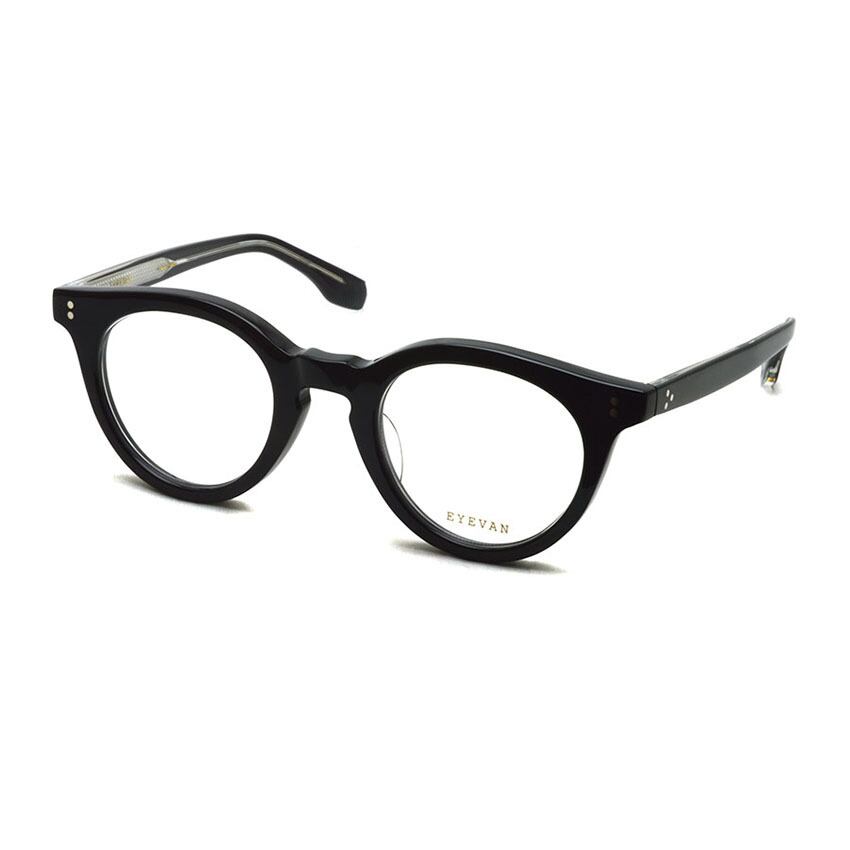 EYEVAN アイヴァン / WILLIAM / PBK ピアノブラック ボストン 