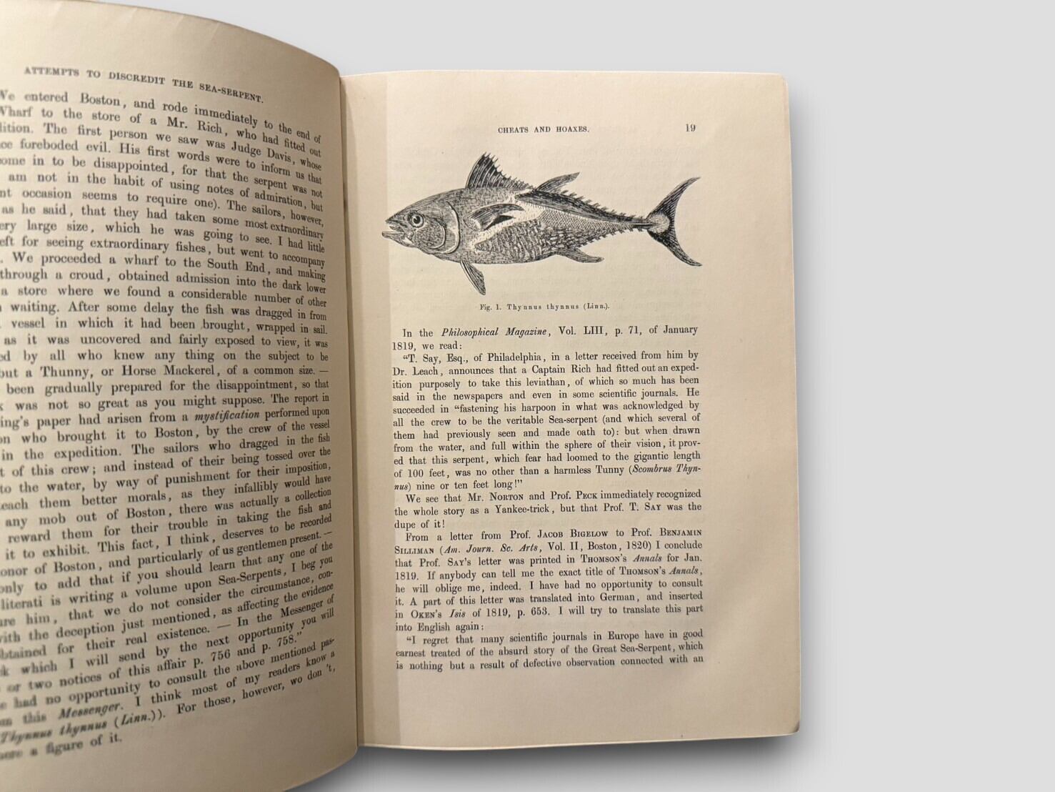 RN007】【FIRST EDITION】The Great Sea-Serpent: An Historical and