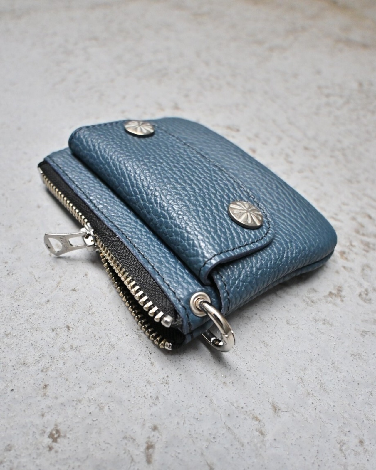Zipper Compact Wallet | LOMEI LEATHER WORKS 