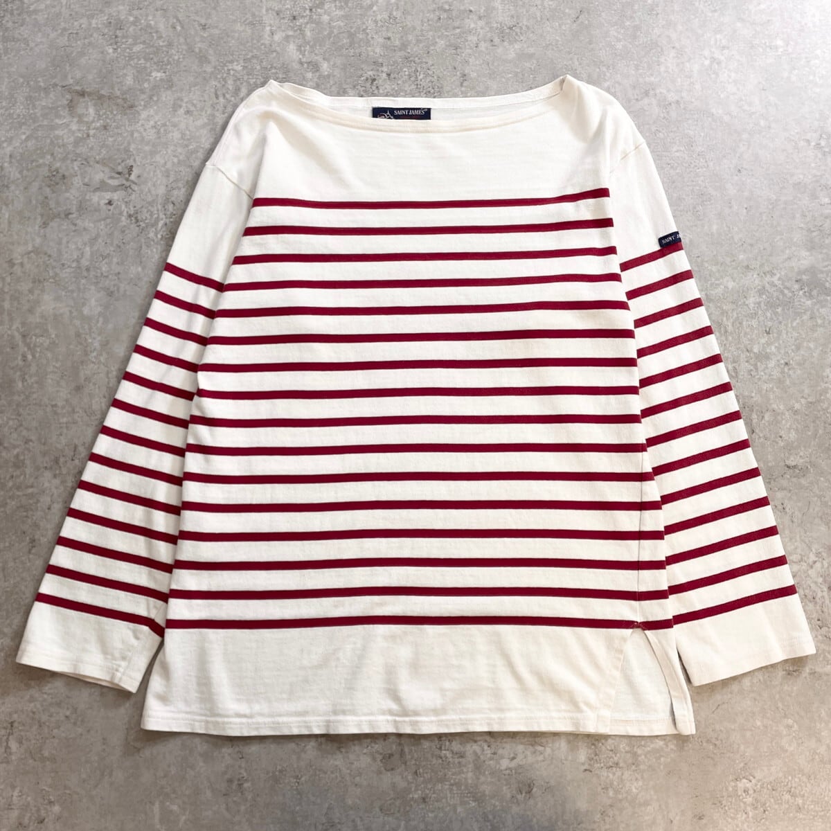 フランス製 SAINT JAMES バスクシャツ ボーダーロングTシャツ ロンT