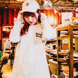 RETRO DINER L/S T-SHIRTS（WHITE/BLACK）