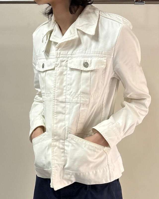 【GUCCI】back pleats denim jacket