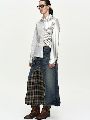 【26SS】ADSB Andersson Bell アンダーソンベル / NOA STRIPED TWIST-TUCK SHIRT