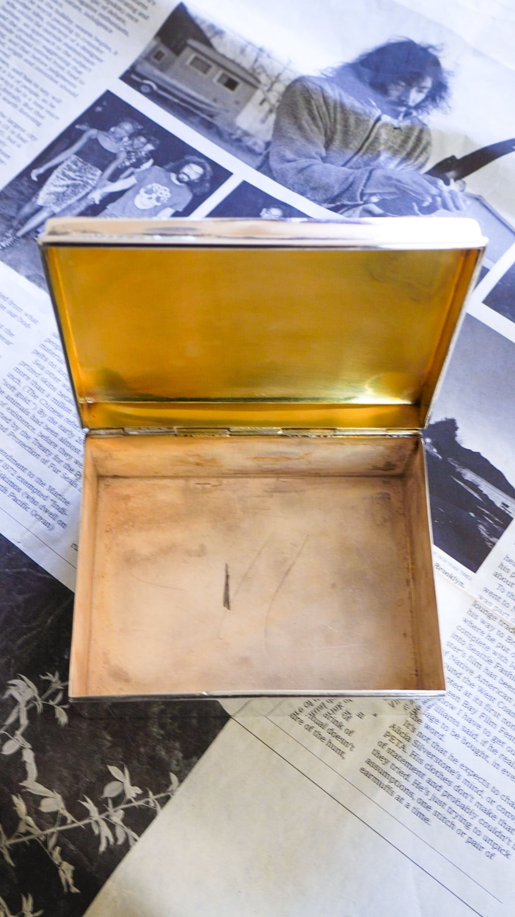 VINTAGE】TIFFANY&Co. ティファニー シガレット ボックス《シルバー925  