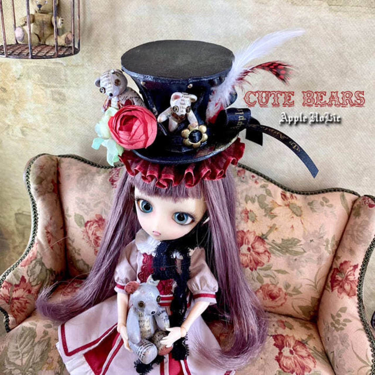 ドール用ハット M　Cute Bears・キュートベアーズ