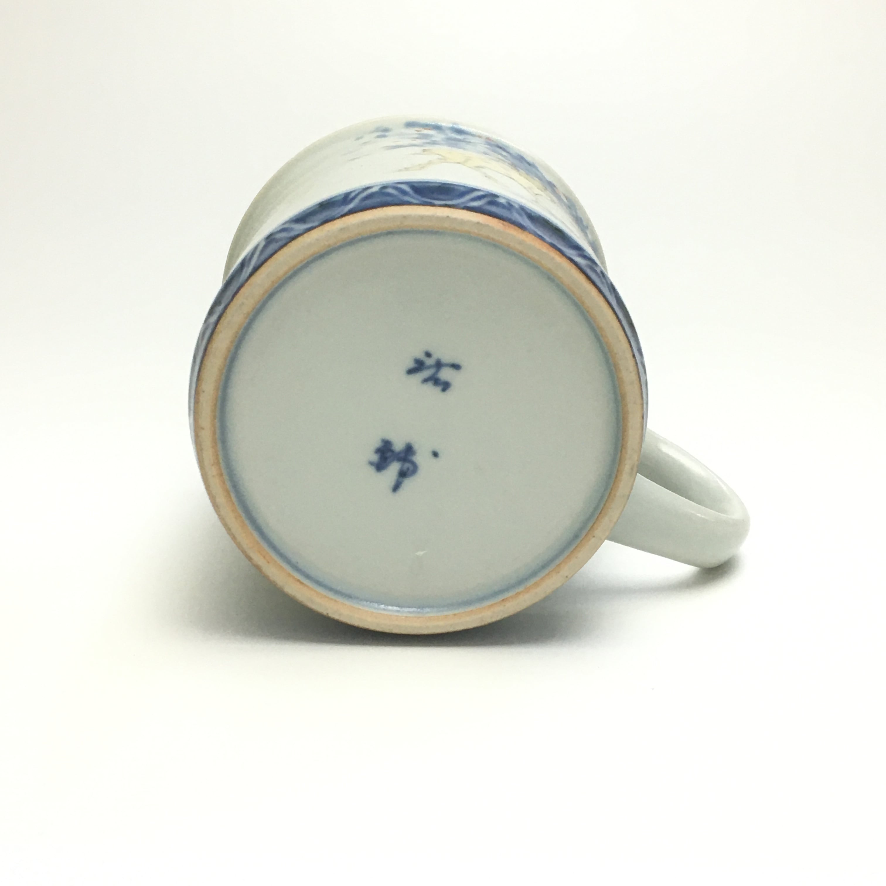 染錦鹿文 マグカップ | 宮崎祐輔 谷鳳凰 (たにほう窯）オンラインショップ