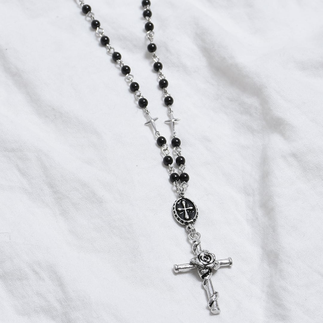 12/17新着】ローズロザリオネックレス | VOLCAN&APHRODITE