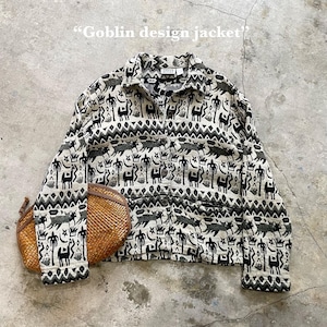 “Goblin design jacket”