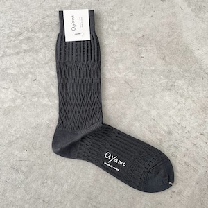 Ayamé / 【men’s】Basket Lunch solid color socks AYM201SLD