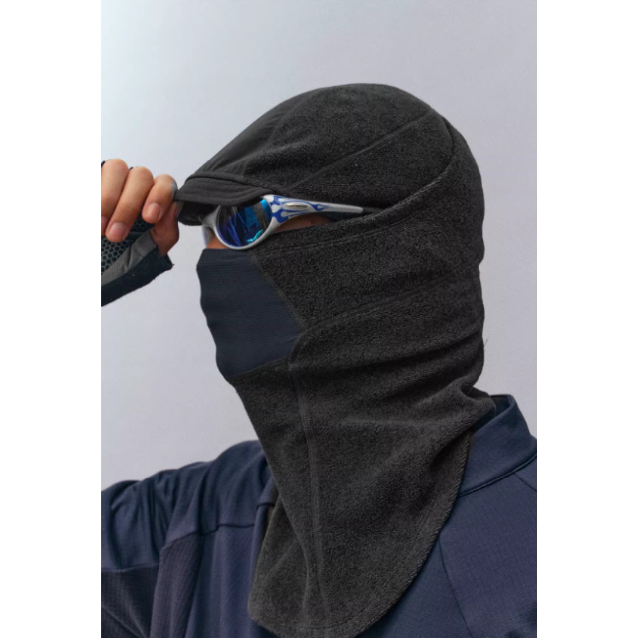 フリース目出し帽(防寒フード)   TB1710・画像11