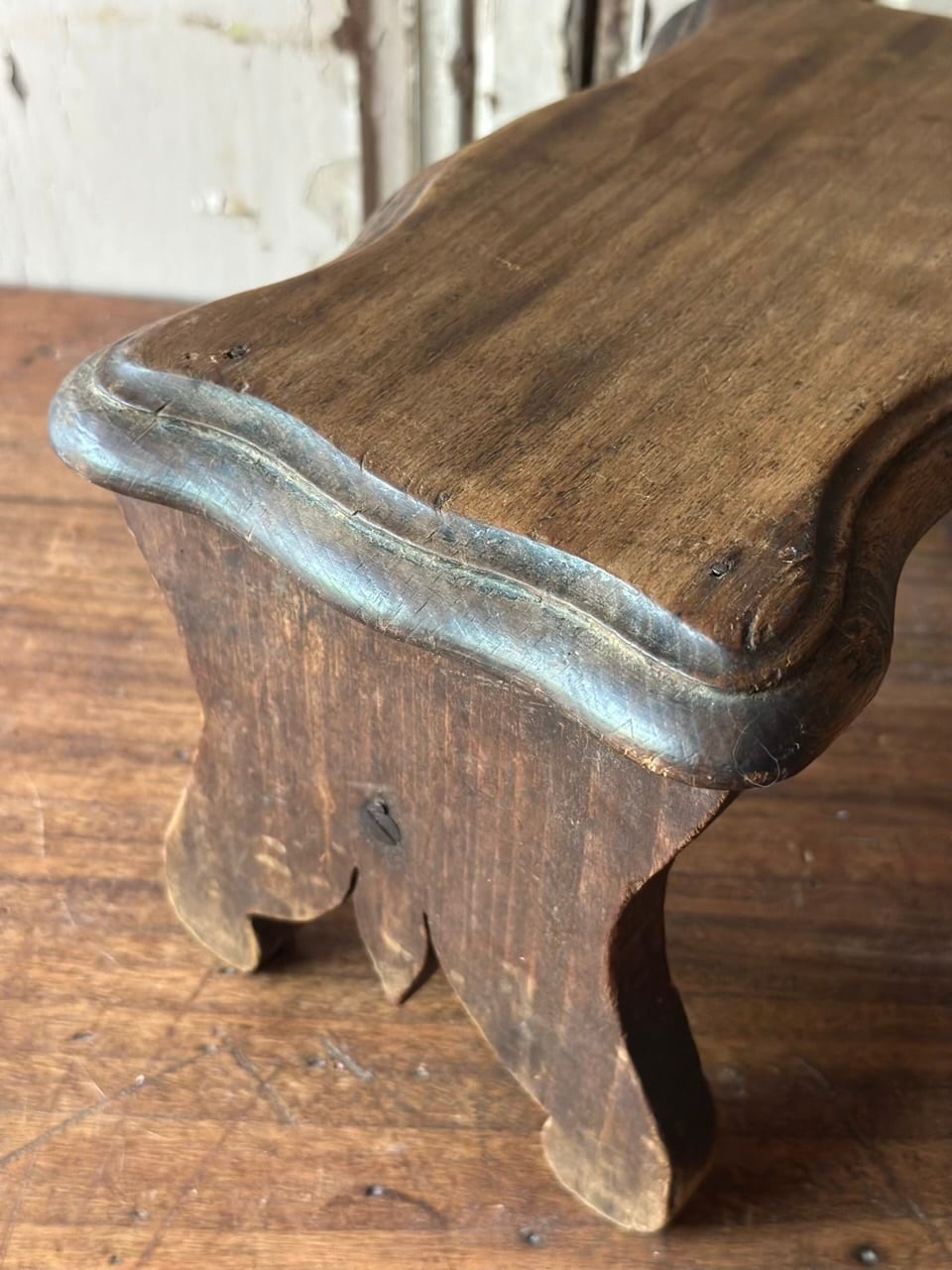 木製 踏み台 ステップ台 装飾脚 | Brocante de La Cocotte （フランス